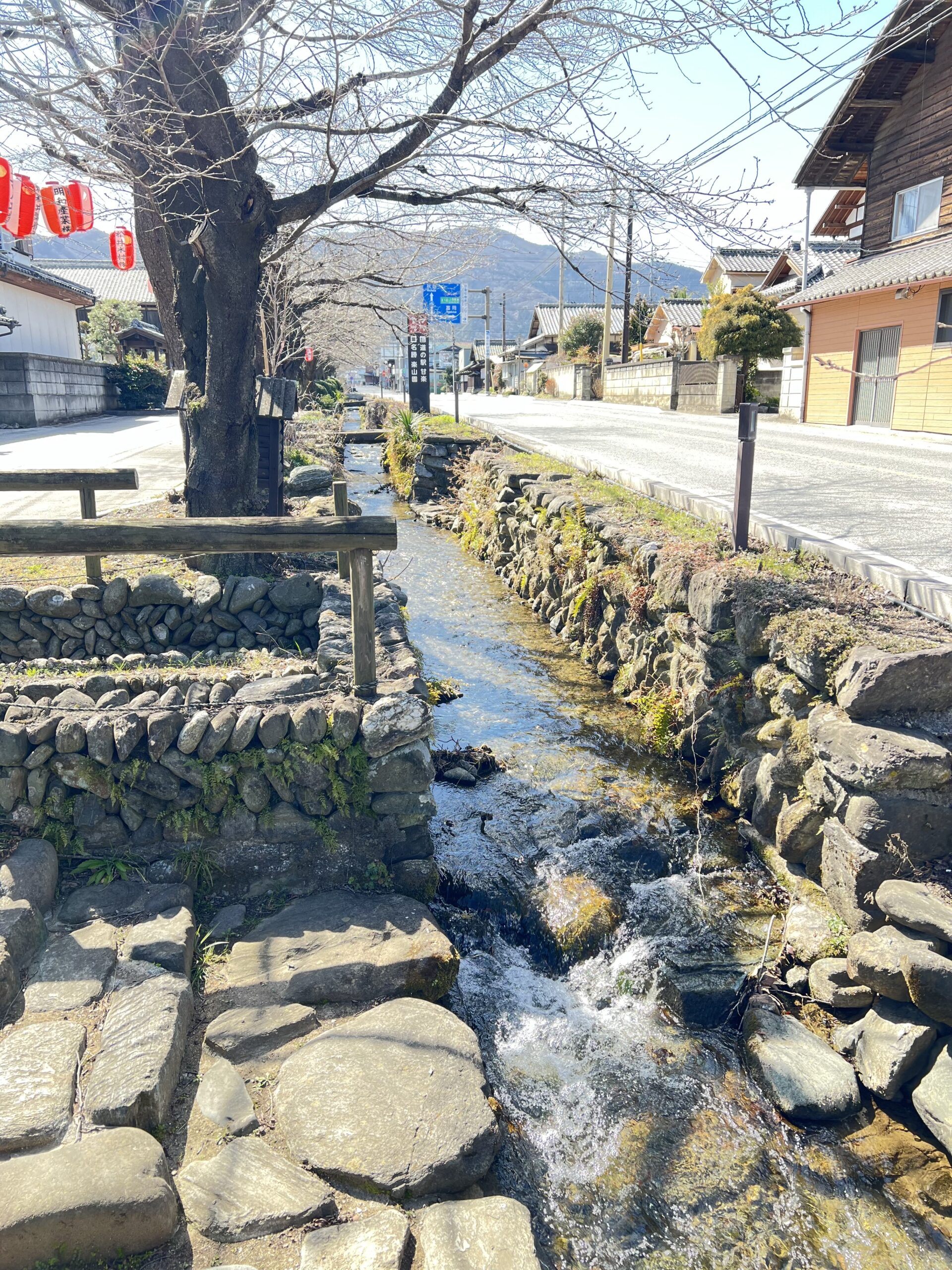 雄川堰の名水